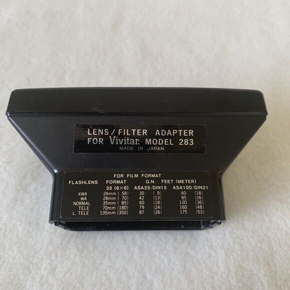 Vivitar, Variable Angle Lens Filter Kit for Model 283 Flash - Picture 2 of 14